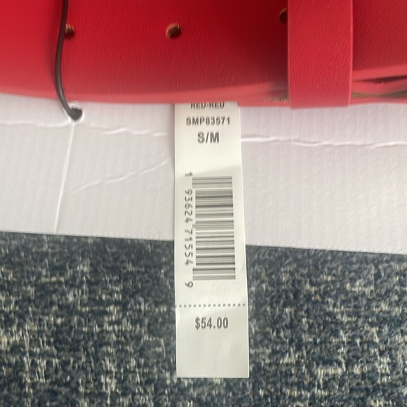 NWT - Steve Madden red belt with mini bag. - Picture 4 of 4